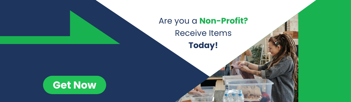 find items for your organization from local donors!
